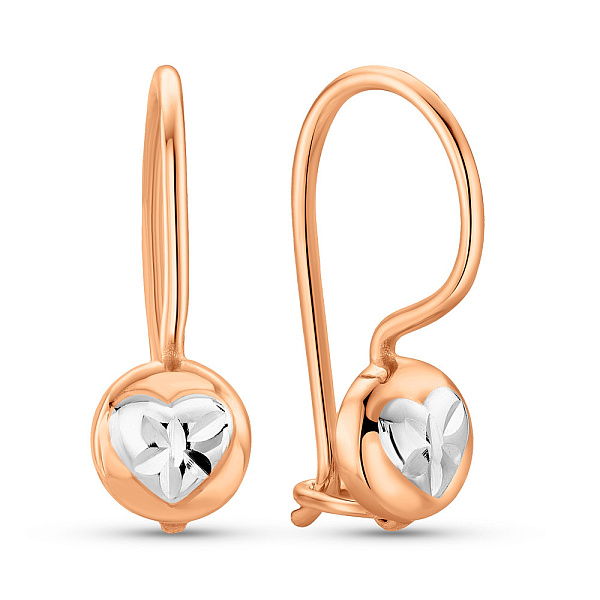 Дитячі золоті сережки (арт. 2008257101) – зображення 1