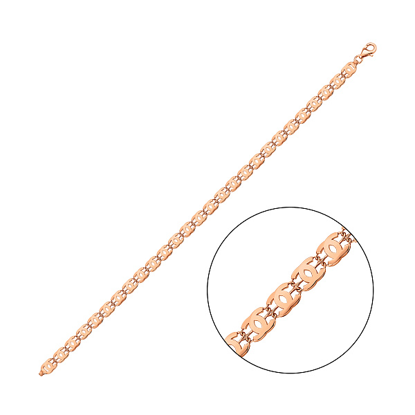 Широкий браслет из красного золота (арт. 3261388) – изображение 1