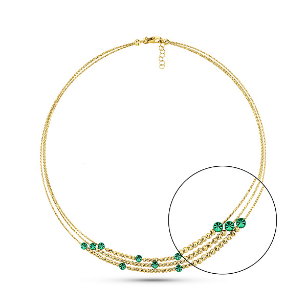 Колье Francelli из желтого золота (арт. 352941жз) – изображение 1