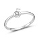 Кольцо из белого золота с бриллиантом (арт. К011295005б) – изображение 3