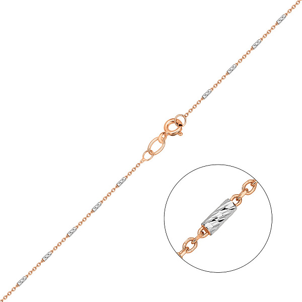 Золотая цепочка плетения Якорное фантазийное (арт. ц3021202р) – изображение 1