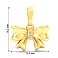 Золотий кулон Бантик з діамантами (арт. П011834ж) – зображення 2