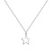 Серебряное колье Звезда (арт. 7507/КЛ2/807) – изображение 1