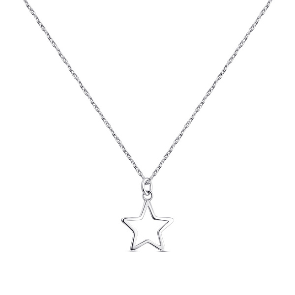 Серебряное колье Звезда (арт. 7507/КЛ2/807) – изображение 1