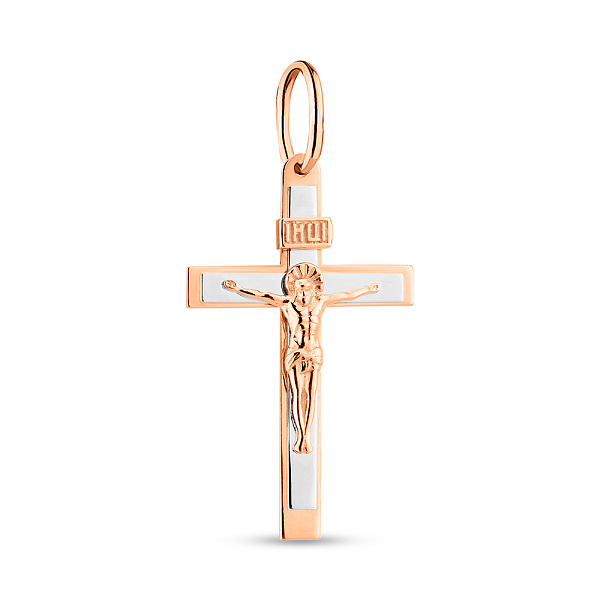 Золотой православный крестик (арт. 740044Д) – изображение 1