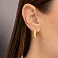 Золотые серьги Francelli (арт. 1091879/15ж) – изображение 2