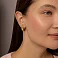 Серьги из желтого золота (арт. 1101221ж) – изображение 3