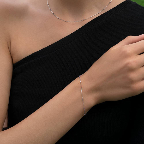 Браслет Francelli из белого золота (арт. 324051бф) – изображение 2