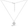 Серебряное колье Клевер с фианитами (арт. 7507/2515) – изображение 3