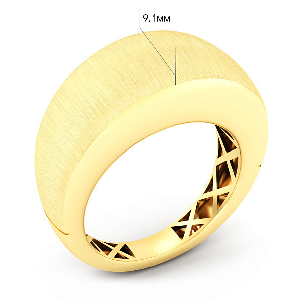 Золота каблучка Francelli (арт. 1401090жм) – зображення 6