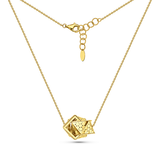 Золотое колье Francelli (арт. 352896ж) – изображение 2