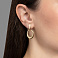 Серьги из желтого золота (арт. 111329ж) – изображение 2