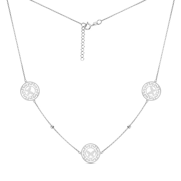 Колье из белого золота Олимпия (арт. 352825б) – изображение 2