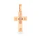 Золотий хрестик з фіанітами (арт. 440886) – зображення 1