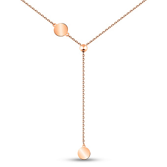 Фото Колье FLY из золота с регулировкой длины (арт. 352692/8)