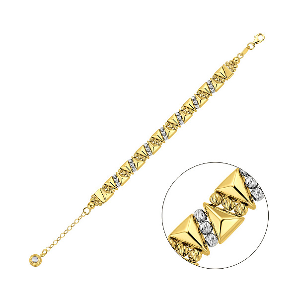 Браслет из золота Francelli (арт. 326129жб) – изображение 1