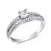 Серебряное кольцо с фианитами (арт. 7501/7067) – изображение 1