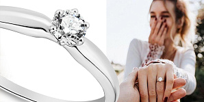 Унікальні переваги каблучок з білого золота