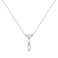 Серебряное колье с подвеской с фианитами (арт. 7507/2659) – изображение 1