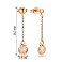 Серьги из красного золота (арт. 1091590) – изображение 4
