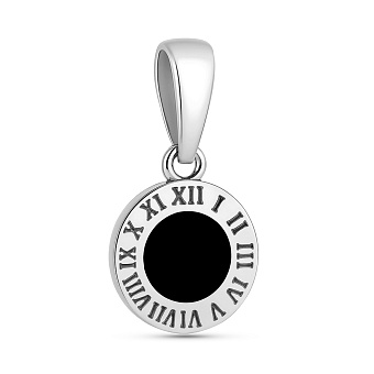 Золотой подвес с эмалью (арт. 441277беч)