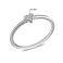 Серебряное кольцо Сердечко с фианитами (арт. 7501/7066) – изображение 2