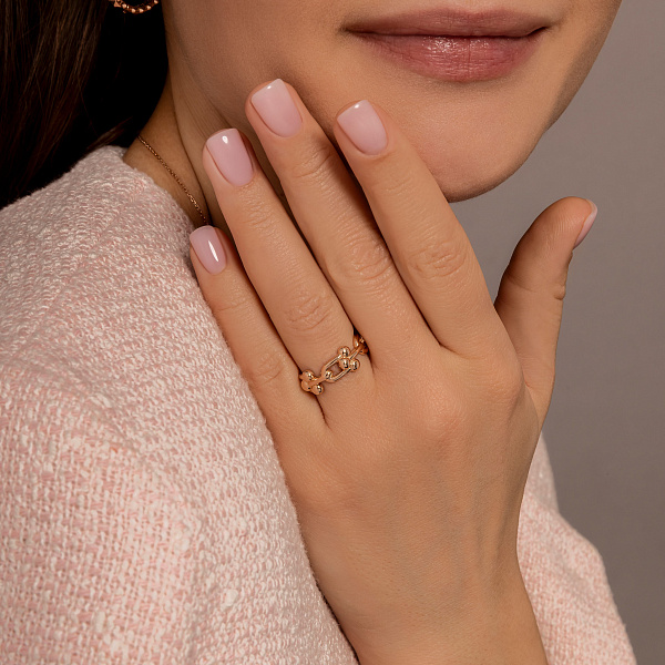 Каблучка з червоного золота  (арт. 141493) – зображення 2