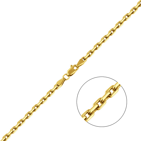 Золотий ланцюг плетіння Якір класичний (арт. 30/1045ж) – зображення 1