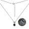 Серебряное колье с тайным посланием (арт. 7507/Кл2Ф/3085-43) – изображение 2