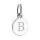 Серебряный подвес Буква В (арт. 7503/690/Впп) – изображение 1