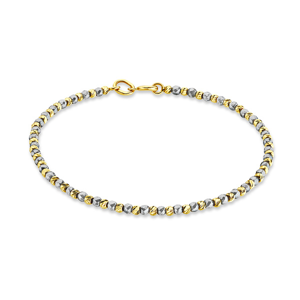 Золотой браслет с гематитом (арт. 324459жгм) – изображение 1