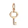 Подвеска золотая Ключик с фианитами (арт. 423605) – изображение 1
