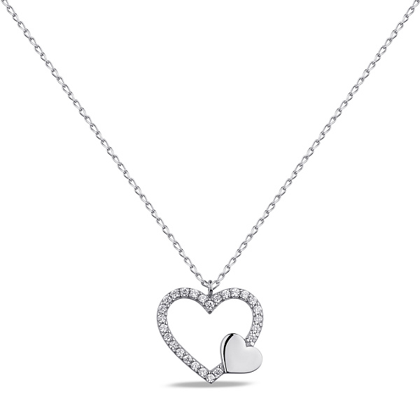 Колье из серебра Сердце (арт. 7507/2051) – изображение 1