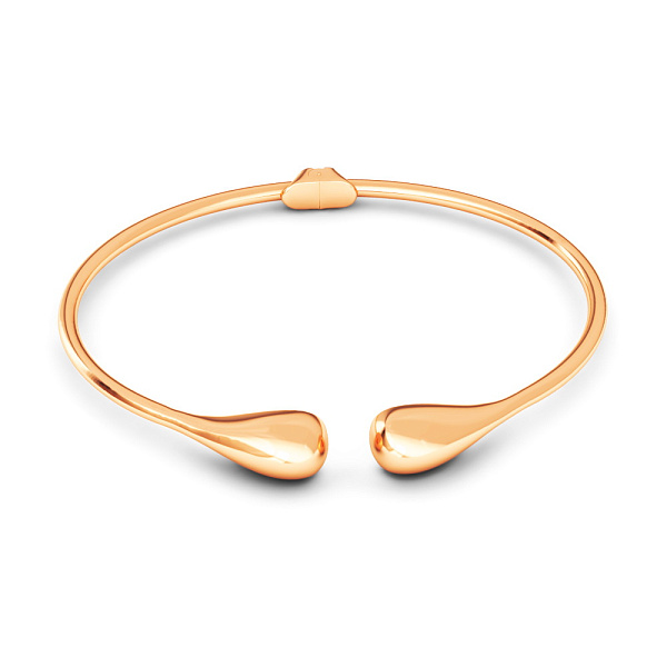 Жесткий золотой браслет (арт. 340124) – изображение 1