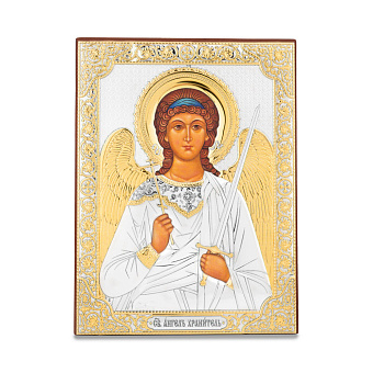 Икона Ангел Хранитель (164х124мм) (арт. P-4/007G/K)