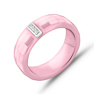 Каблучка зі срібла та кераміки (арт. 7501/1885949кмр)