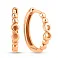 Золоті сережки-кільця Нескінченність (арт. 108751/15) – зображення 1