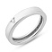 Кольцо из белого золота (арт. 152965б) – изображение 1