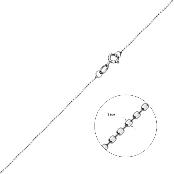 Цепочка из золота плетения Гольф (арт. ц3019602б) – изображение 2