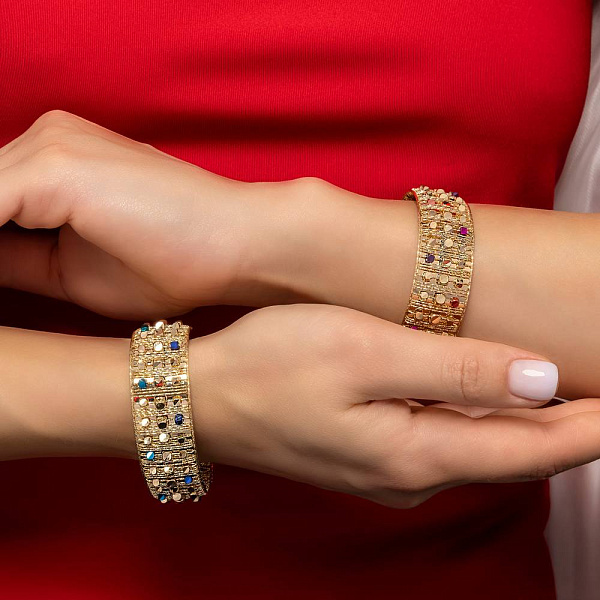 Браслет из желтого золота Francelli (арт. 3261155жсг) – изображение 3