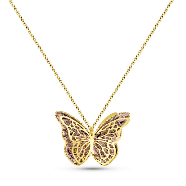 Золоте кольє Метелик Francellі (арт. 352713жкр) – зображення 1