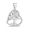 Серебряная подвеска древо жизни с фианитами (арт. 7503/4660) – изображение 1