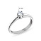 Кольцо из серебра с фианитом (арт. 7501/2385) – изображение 2