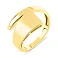 Кольцо из желтого золота без вставок (арт. 155648ж) – изображение 1