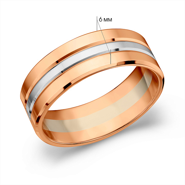 Золотое обручальное кольцо (арт. 239242кбк) – изображение 4