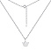 Серебряное колье "Корона" без камней (арт. 7507/1210) – изображение 2