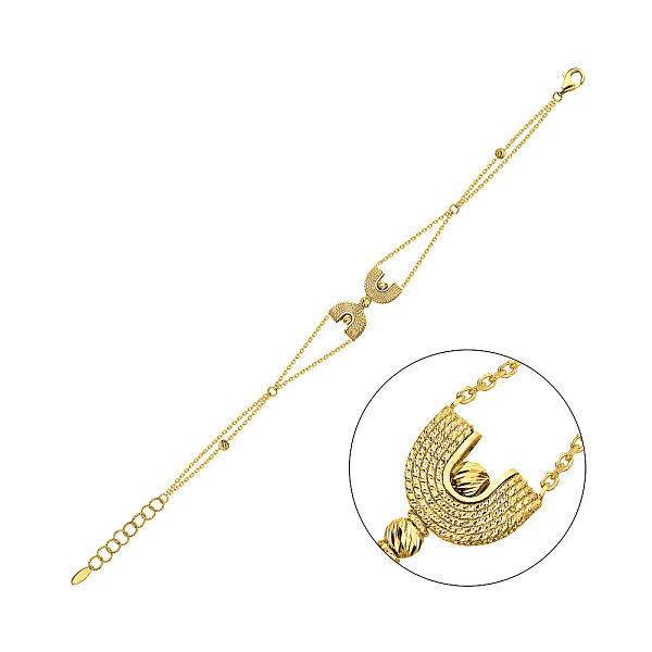 Браслет з жовтого золота Francelli (арт. 3261135ж) – зображення 1