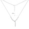 Серебряное колье Змея с фианитами (арт. 7507/2467) – изображение 3