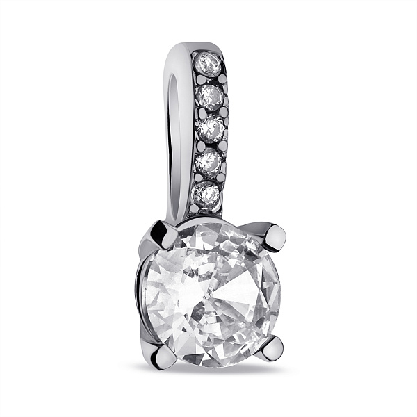 Серебряный кулон с фианитами (арт. 7503/4102) – изображение 1
