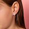 Детские серьги из серебра (арт. 7502/А127ебрсю) – изображение 2